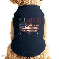 I Love The United States Doggie Tank thumb 0