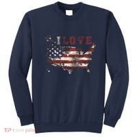I Love The United States Sweatshirt thumb 0