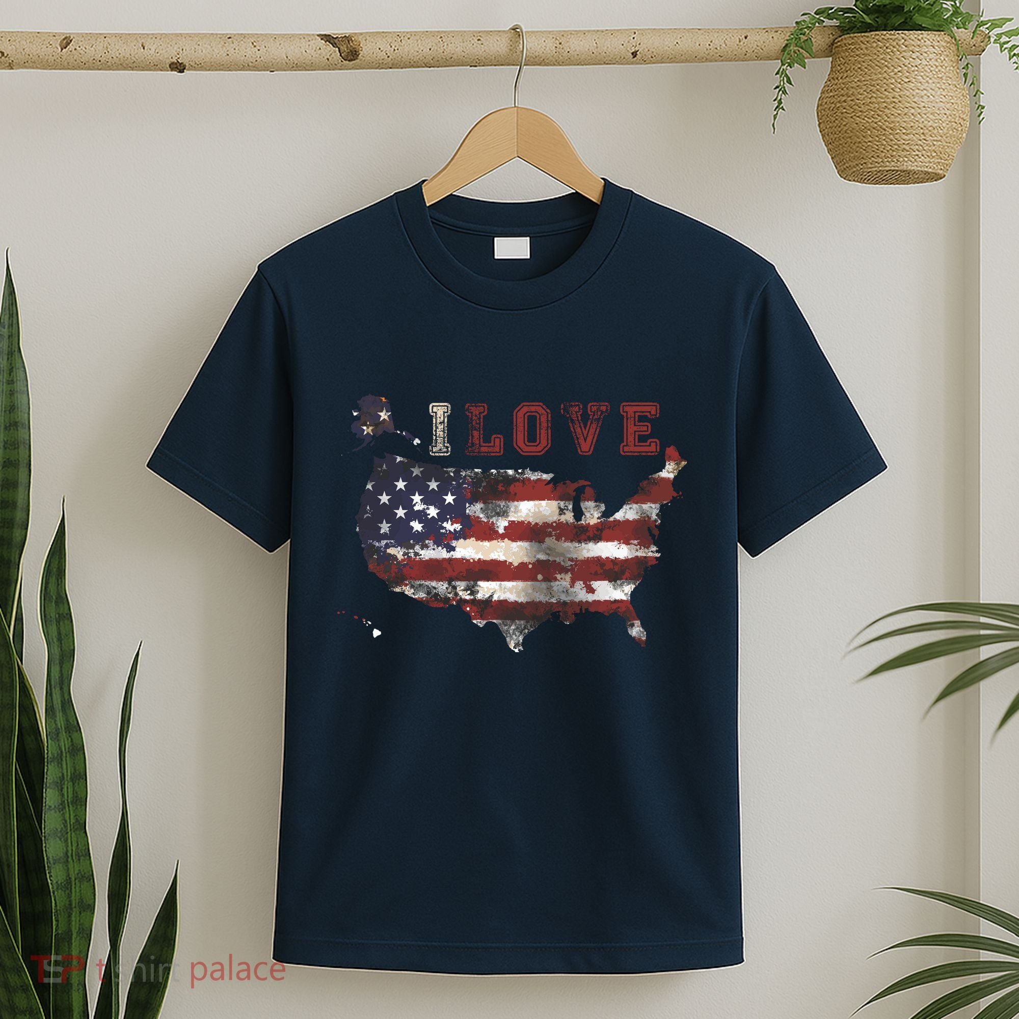 I Love The United States T-Shirt