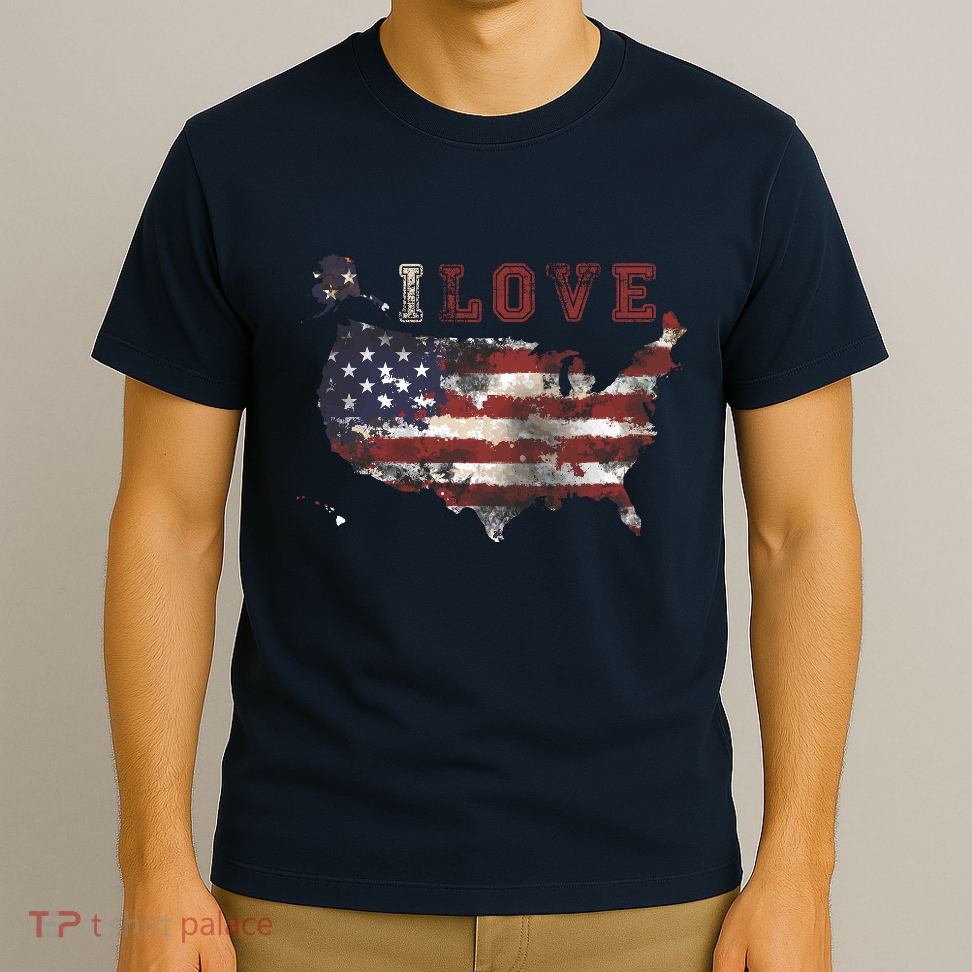 I Love The United States T-Shirt