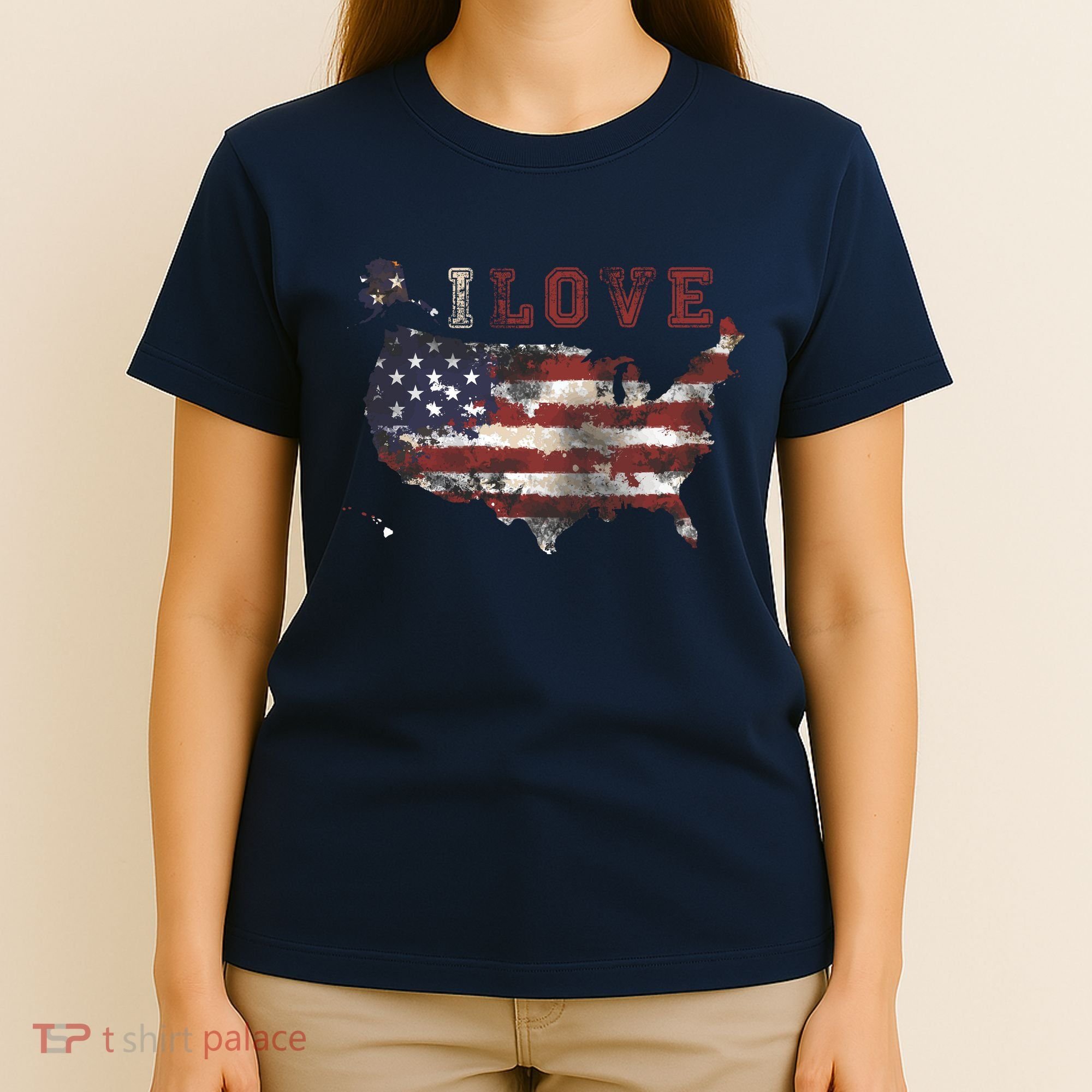 I Love The United States T-Shirt