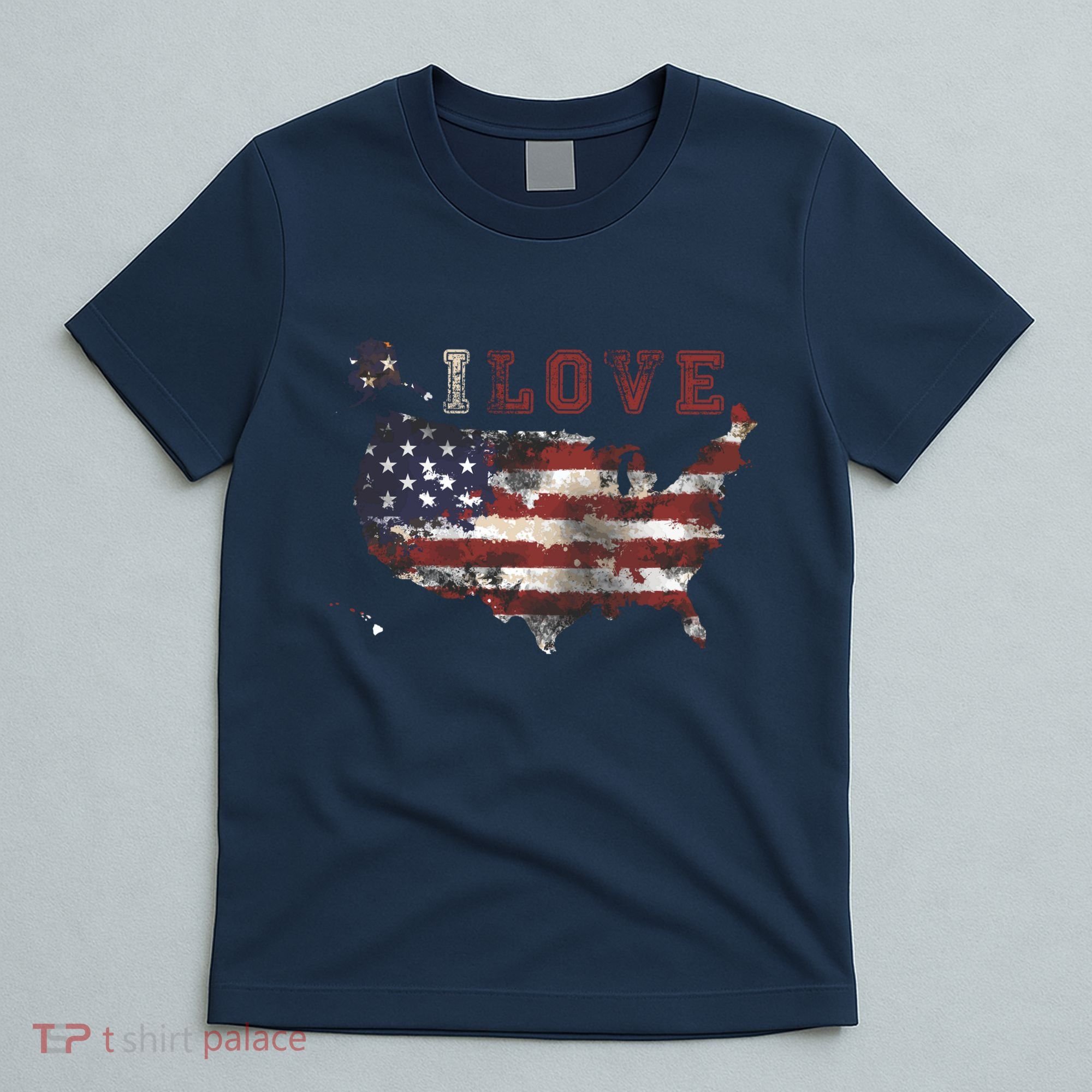 I Love The United States T-Shirt