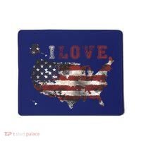 I Love The United States Mousepad thumb 0