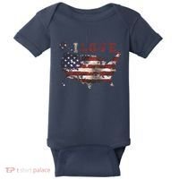 I Love The United States Baby Bodysuit thumb 0