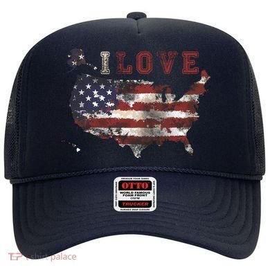 I Love The United States Hat