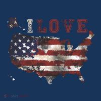 I Love The United States Toddler Hoodie thumb 2