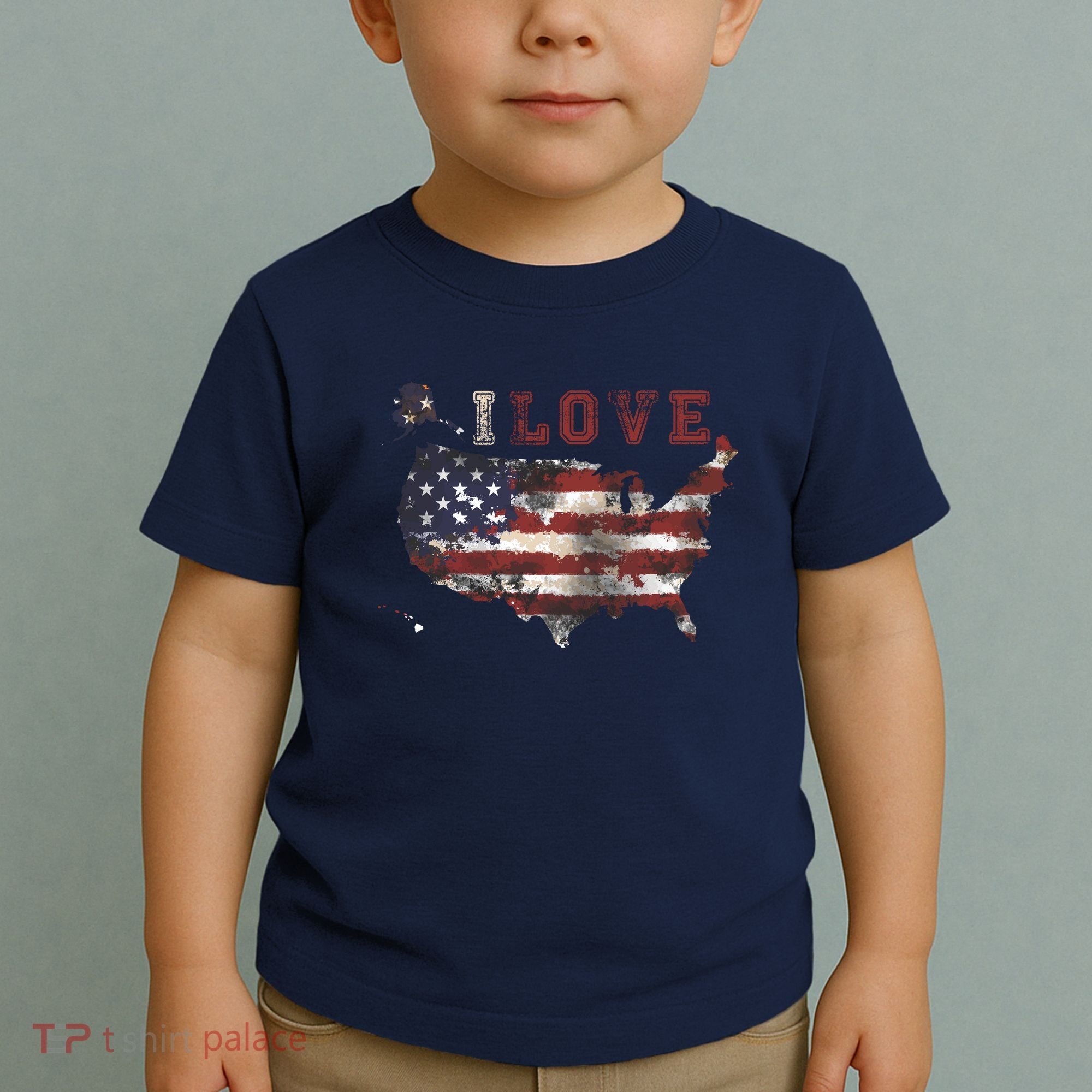 I Love The United States Toddler T-Shirt
