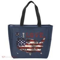 I Love The United States Tote Bag thumb 0