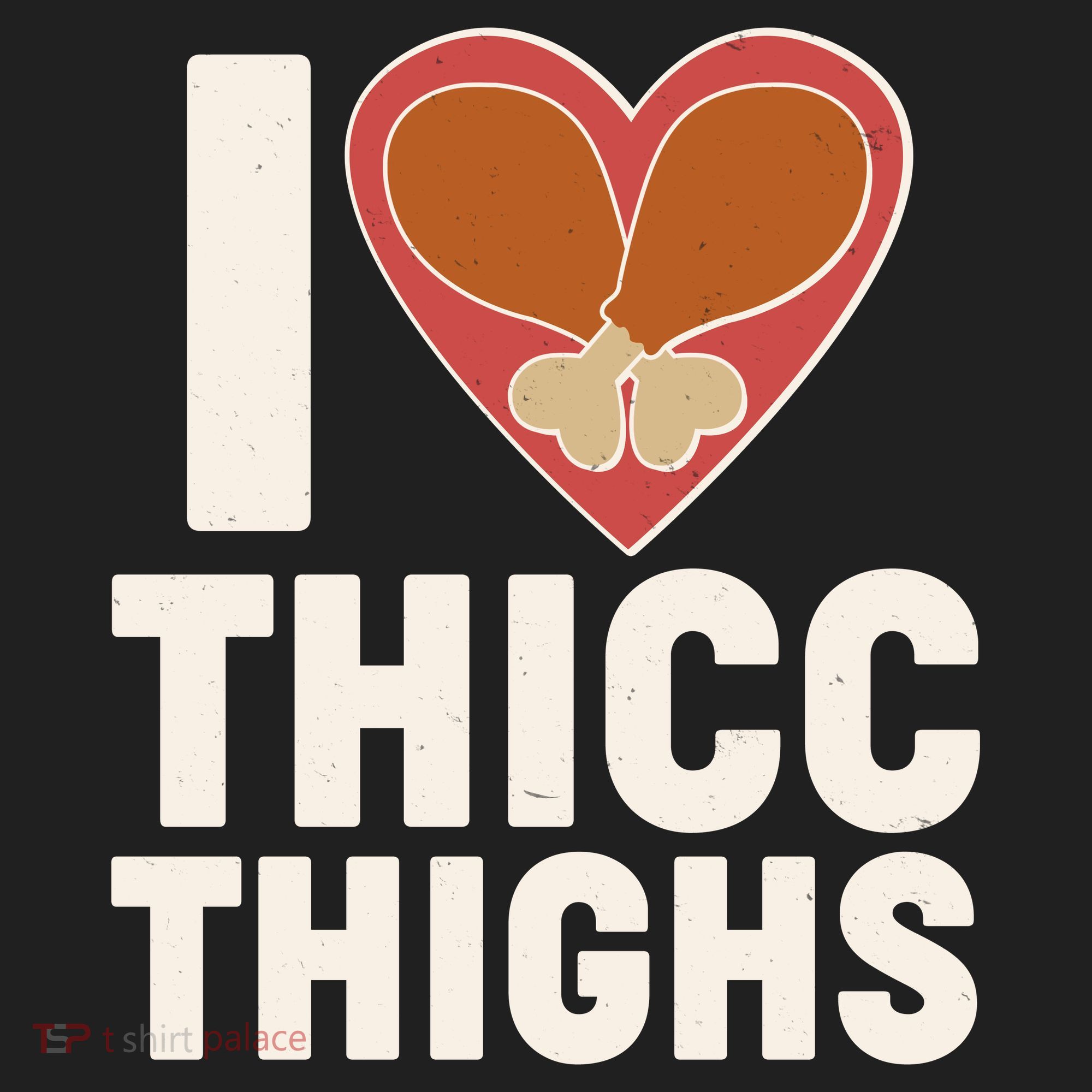 I Love Thicc Thighs Turkey Legs Women's Sweatshirt