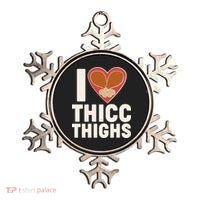 I Love Thicc Thighs Turkey Legs Ornament thumb 0