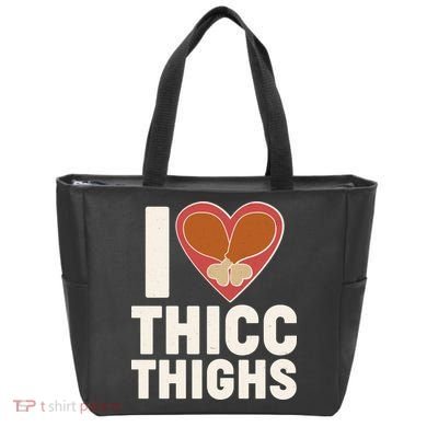 I Love Thicc Thighs Turkey Legs Tote Bag
