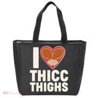 I Love Thicc Thighs Turkey Legs Tote Bag thumb 0