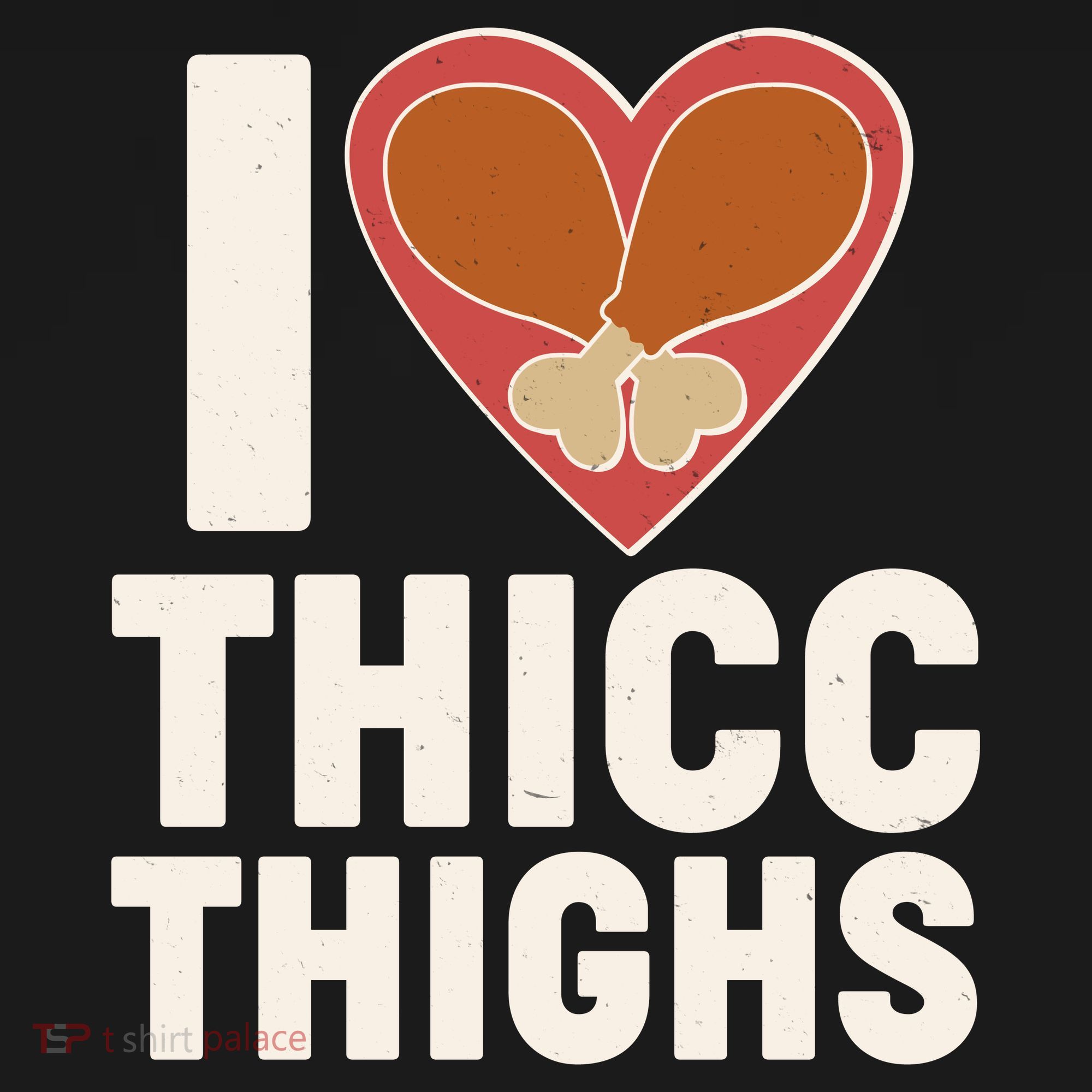 I Love Thicc Thighs Turkey Legs Tote Bag