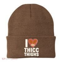 I Love Thicc Thighs Turkey Legs Beanie thumb 0