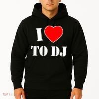I Love To DJ Hoodie thumb 2