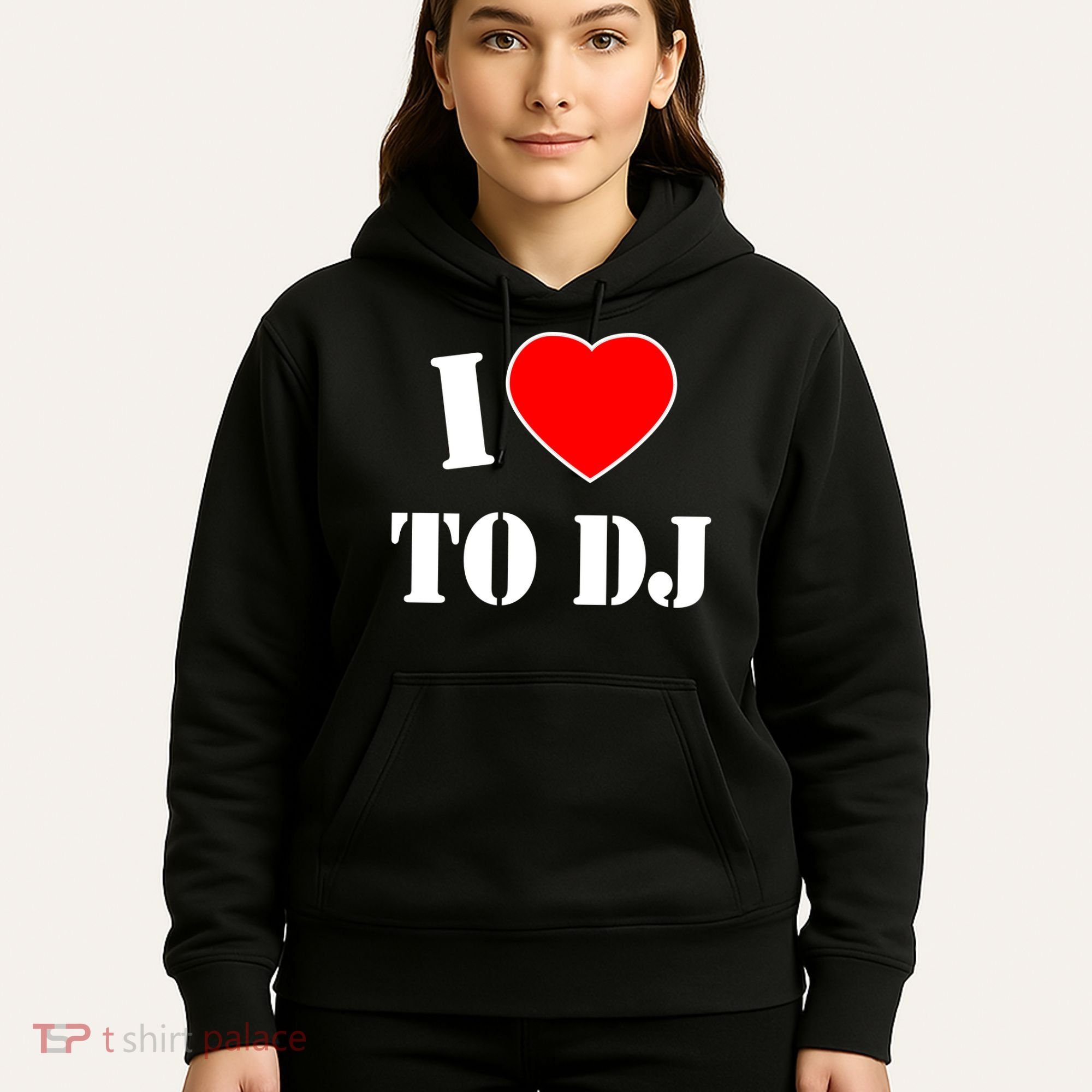 I Love To DJ Hoodie