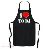 I Love To DJ Apron thumb 0