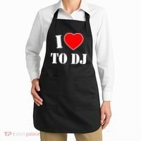 I Love To DJ Apron thumb 2