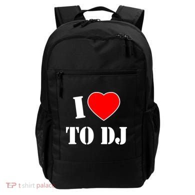 I Love To DJ Backpack