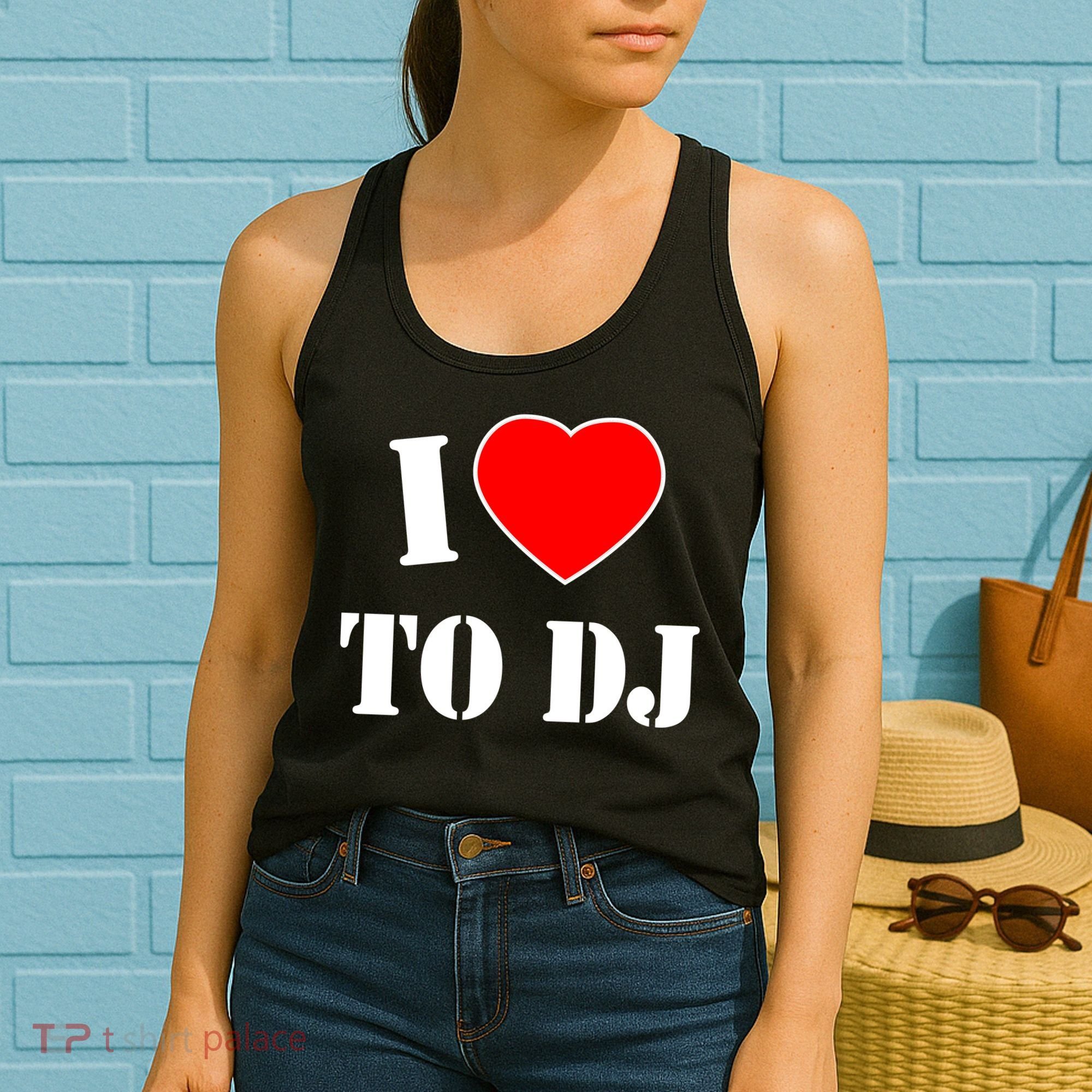 I Love To DJ Women's Tank Top