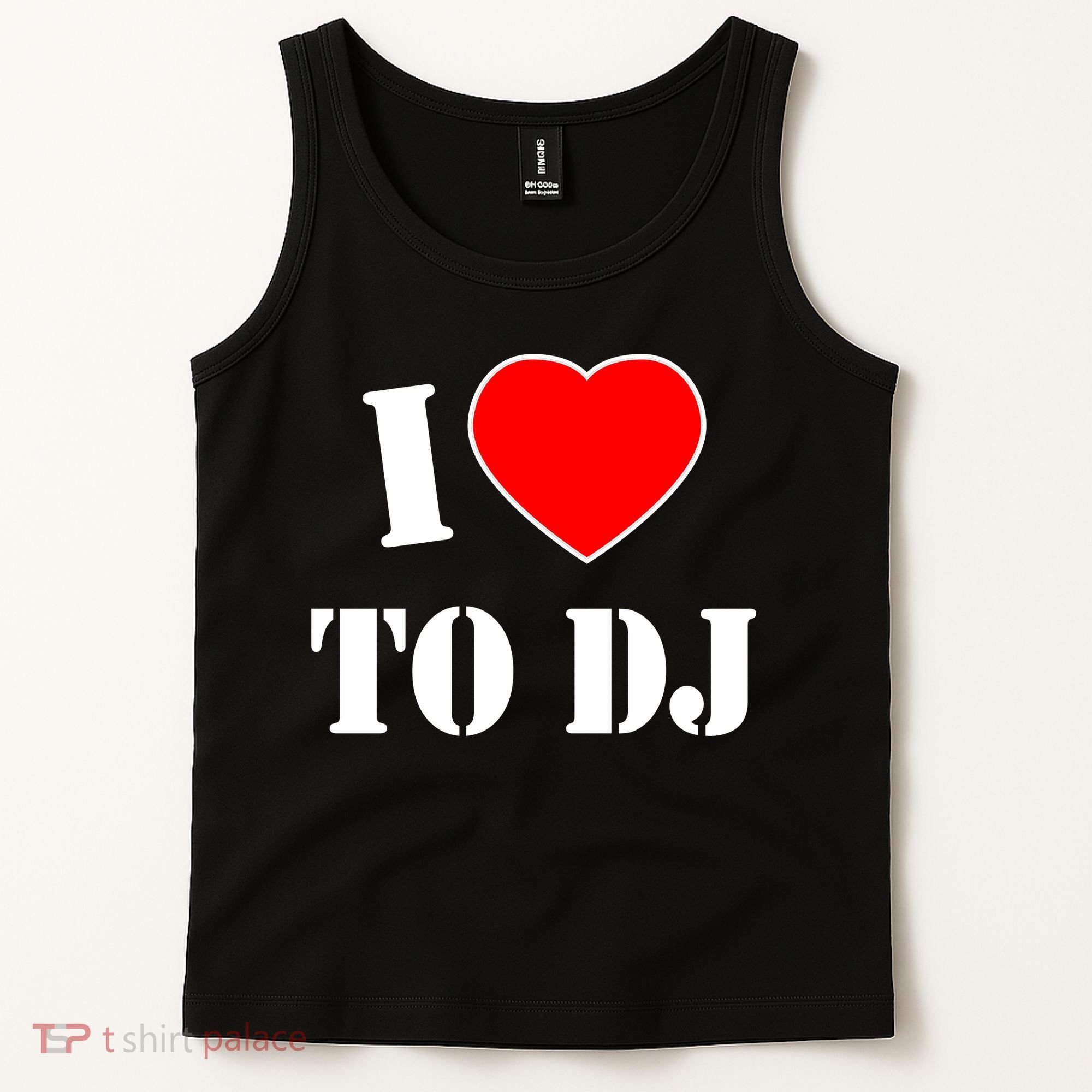 I Love To DJ Tank Top