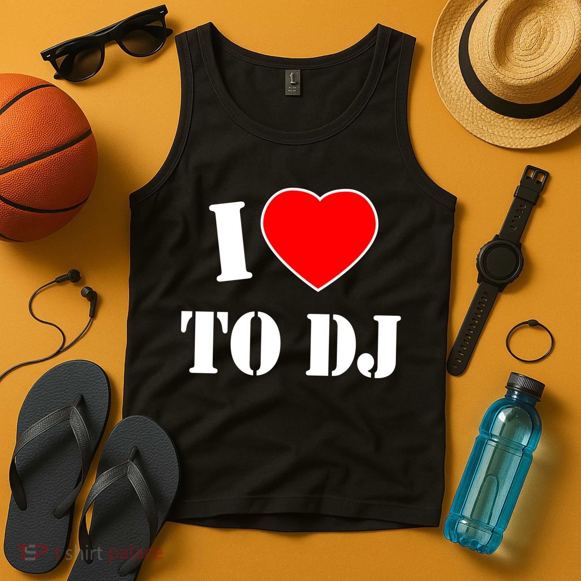I Love To DJ Tank Top