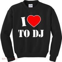 I Love To DJ Kids Sweatshirt thumb 0