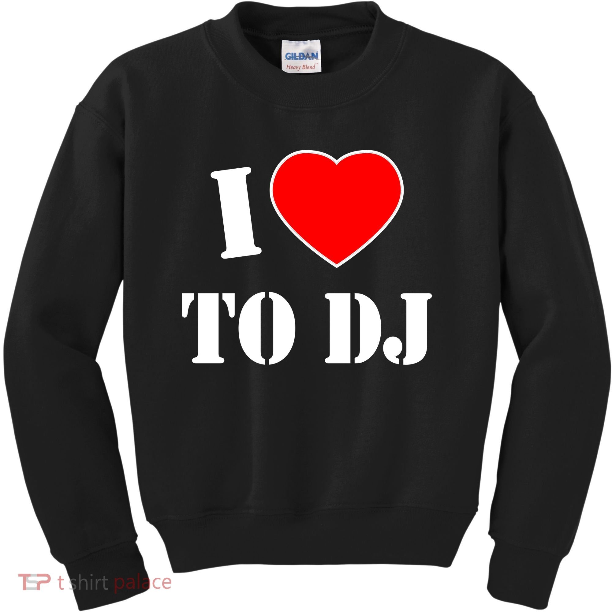 I Love To DJ Kids Sweatshirt
