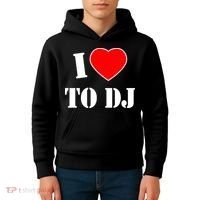I Love To DJ Kids Hoodie thumb 4