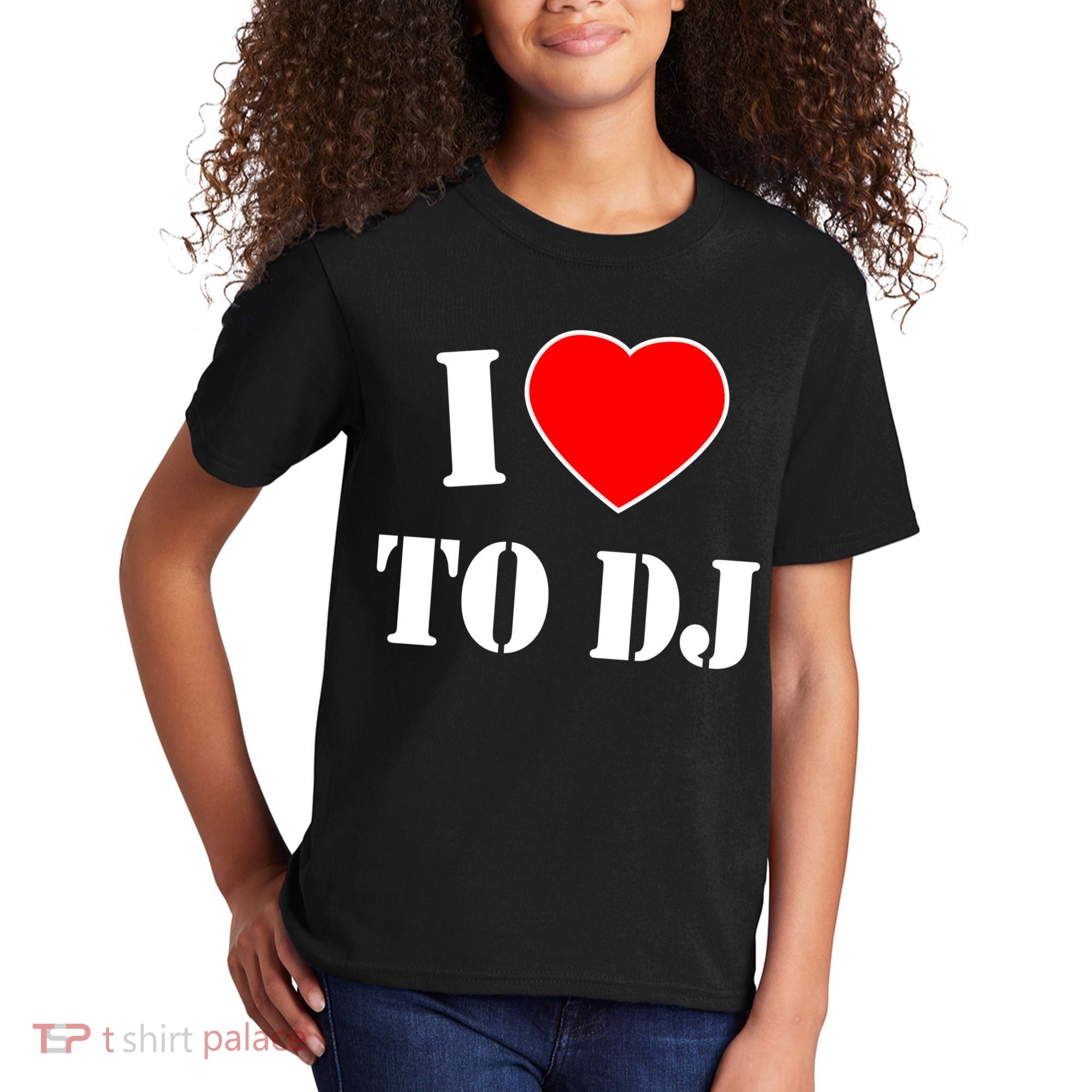 I Love To DJ Kids T-Shirt