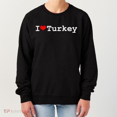 I Love Turkey Women's Sweatshirt