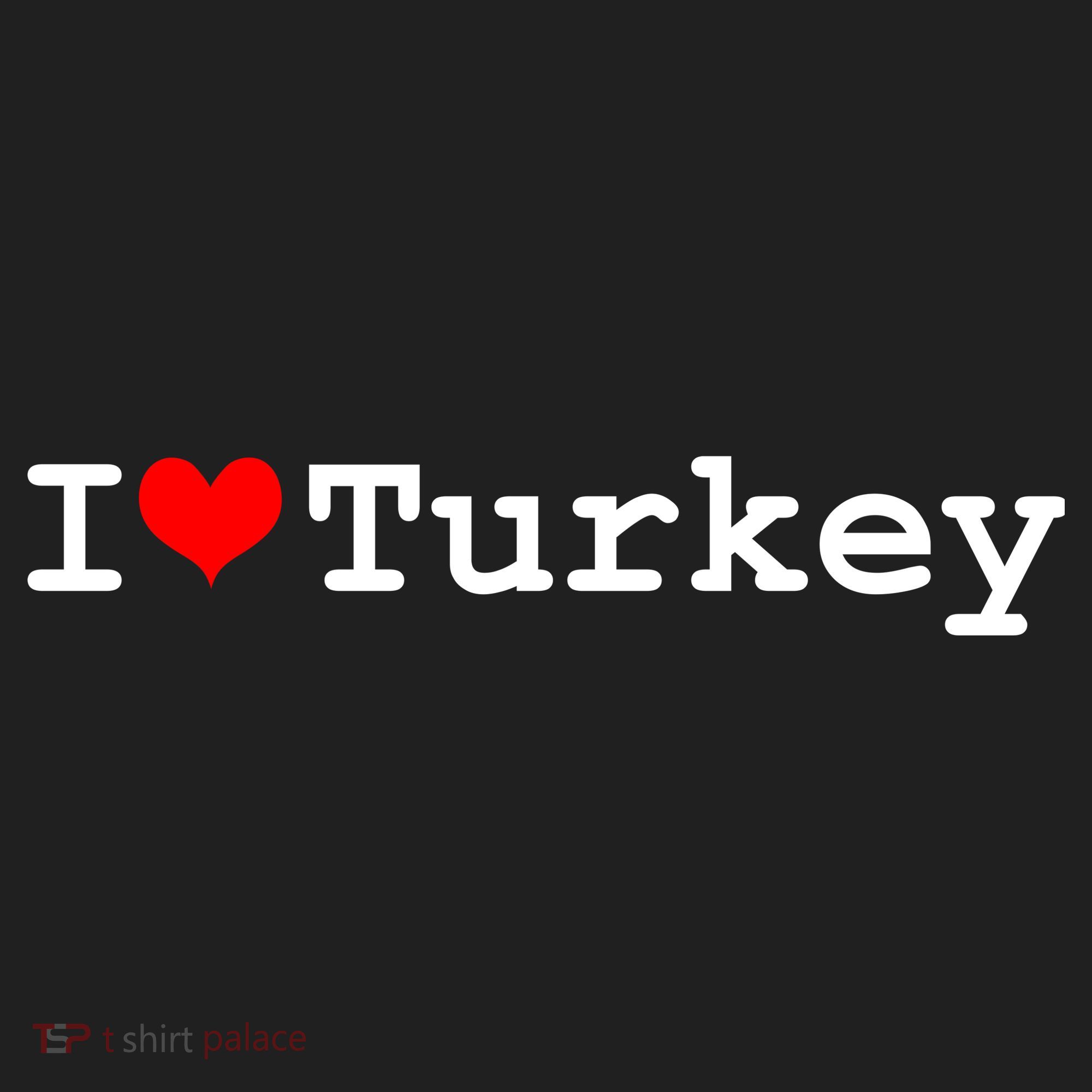 I Love Turkey Women's Sweatshirt
