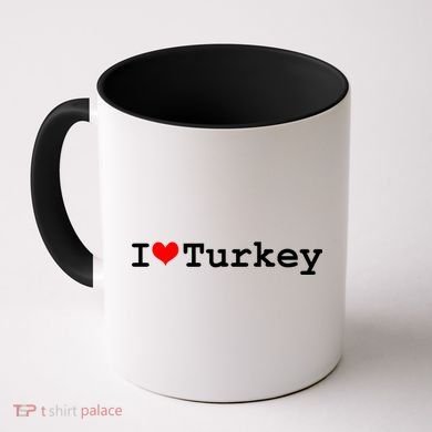 I Love Turkey Coffee Mug