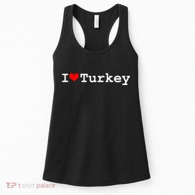 I Love Turkey Women's Tank Top