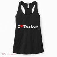 I Love Turkey Women's Tank Top thumb 0