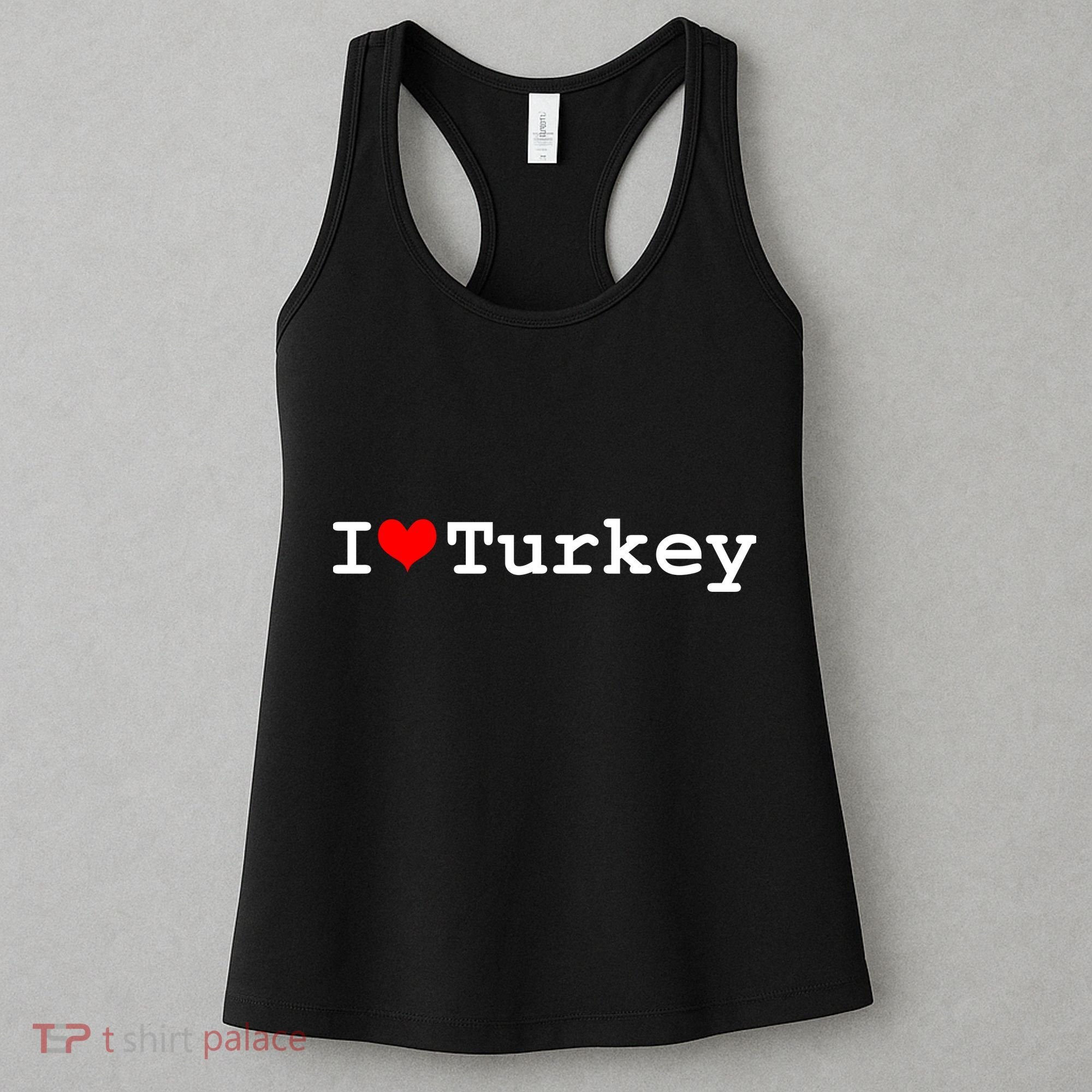 I Love Turkey Women's Tank Top