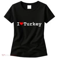 I Love Turkey Women's T-Shirt thumb 0