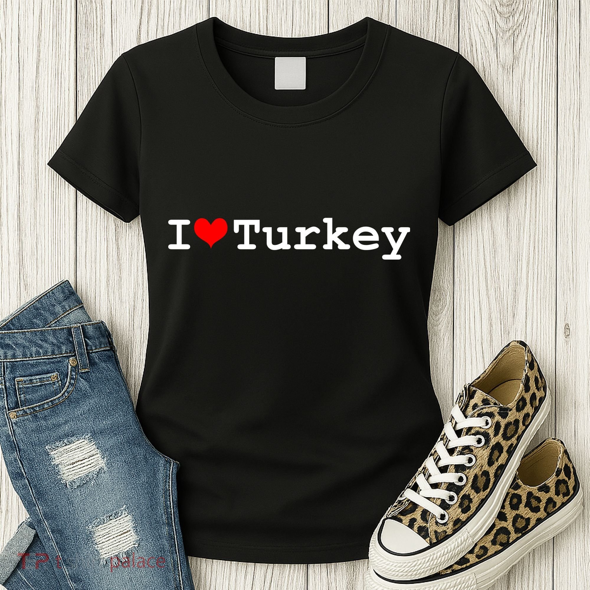 I Love Turkey Women's T-Shirt