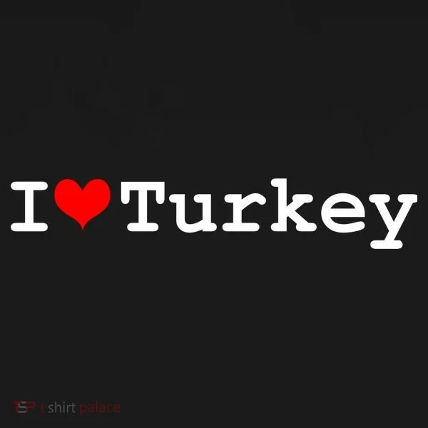 I Love Turkey Women's T-Shirt