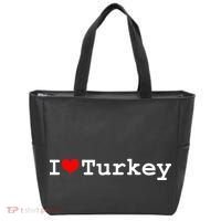 I Love Turkey Tote Bag thumb 0