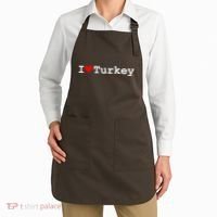 I Love Turkey Apron thumb 2