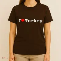 I Love Turkey T-Shirt thumb 4