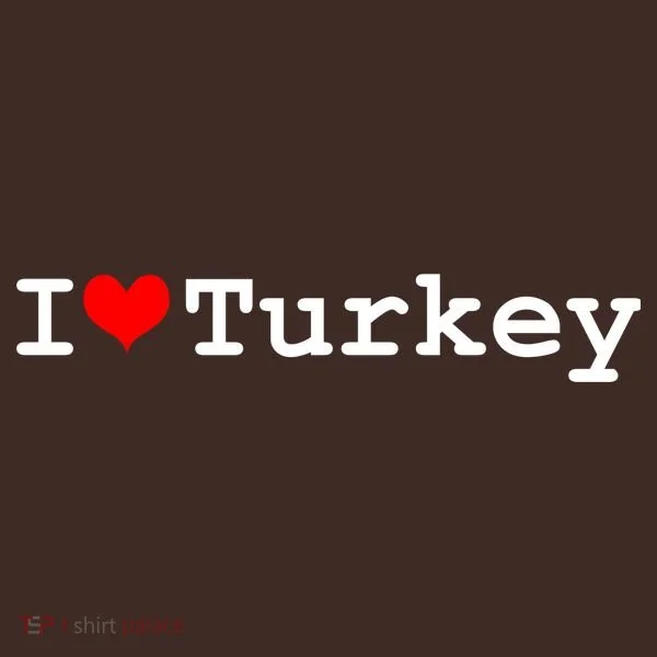 I Love Turkey T-Shirt