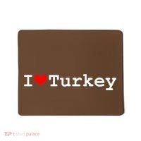 I Love Turkey Mousepad thumb 0