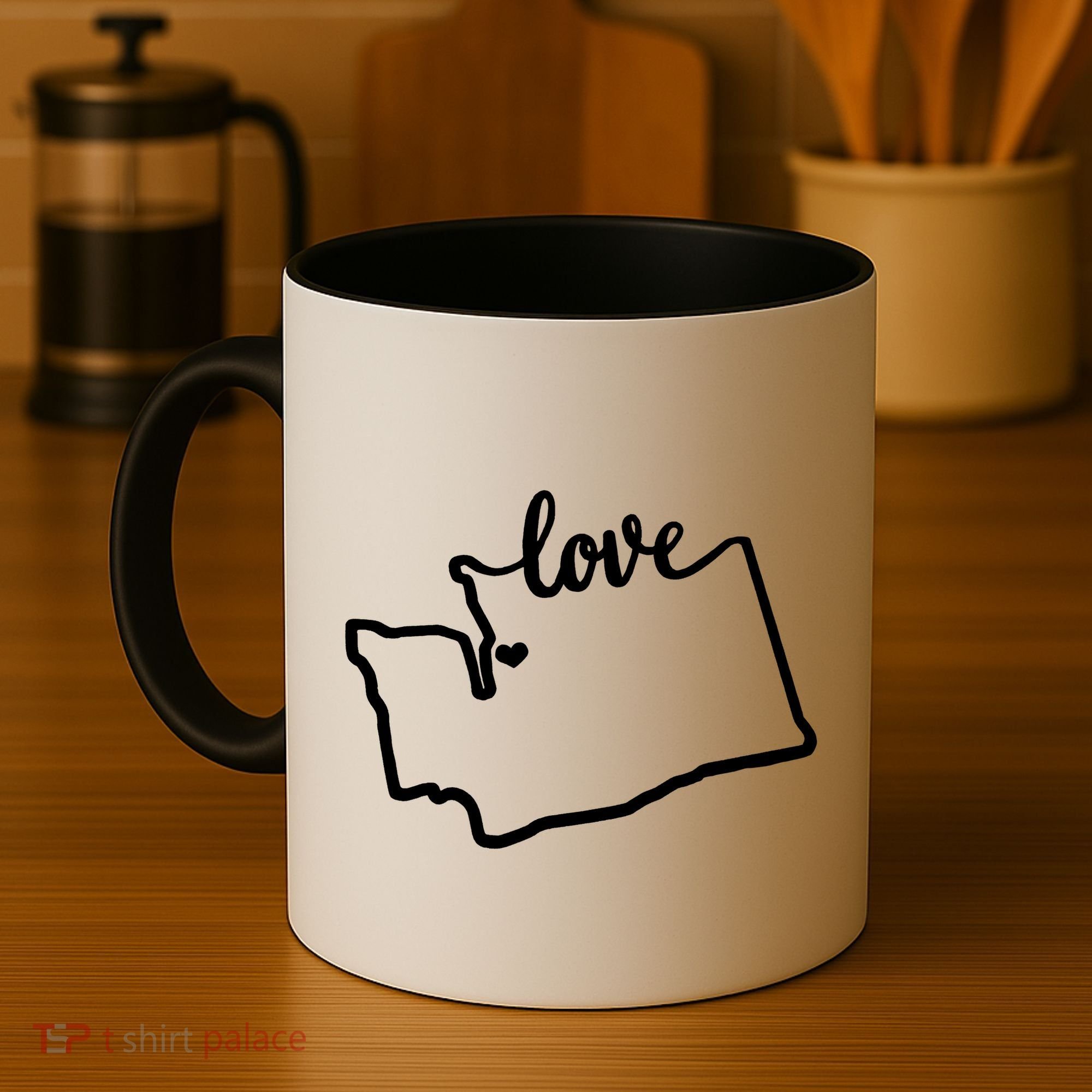 I Love Washington State Coffee Mug