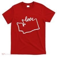 I Love Washington State T-Shirt thumb 0