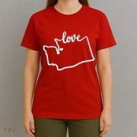 I Love Washington State T-Shirt thumb 4
