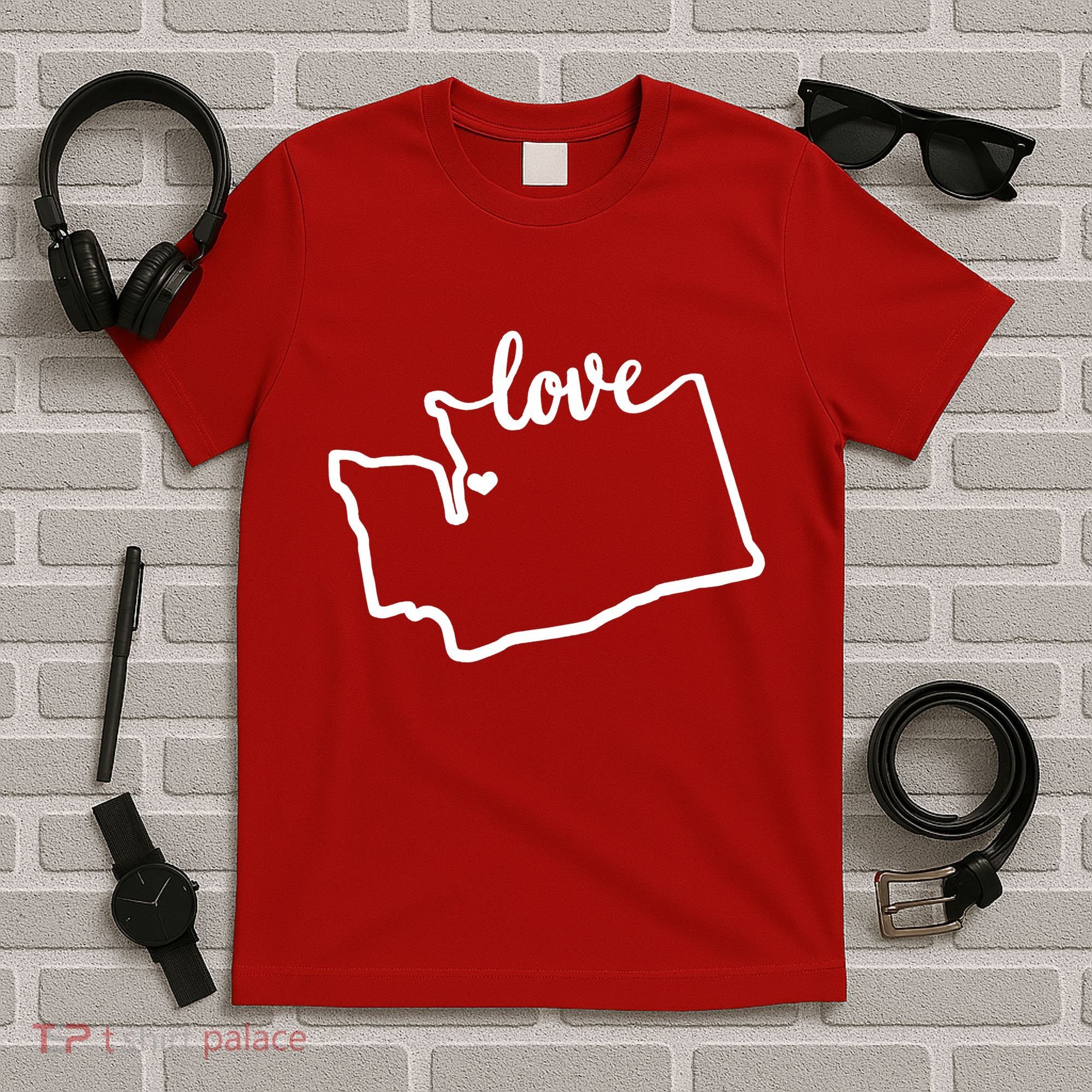 I Love Washington State T-Shirt