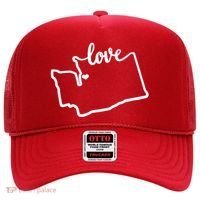 I Love Washington State Hat thumb 0