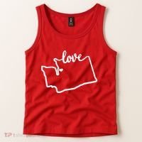 I Love Washington State Tank Top thumb 2